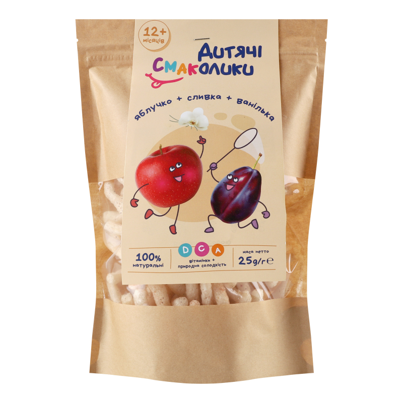 Круп'яні пал ДитячіСмаколики 25гЯблСлВан