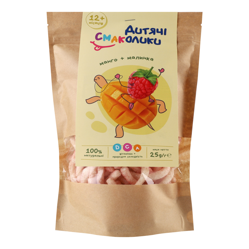 Круп'яні пал ДитячіСмаколики 25гМалМанго
