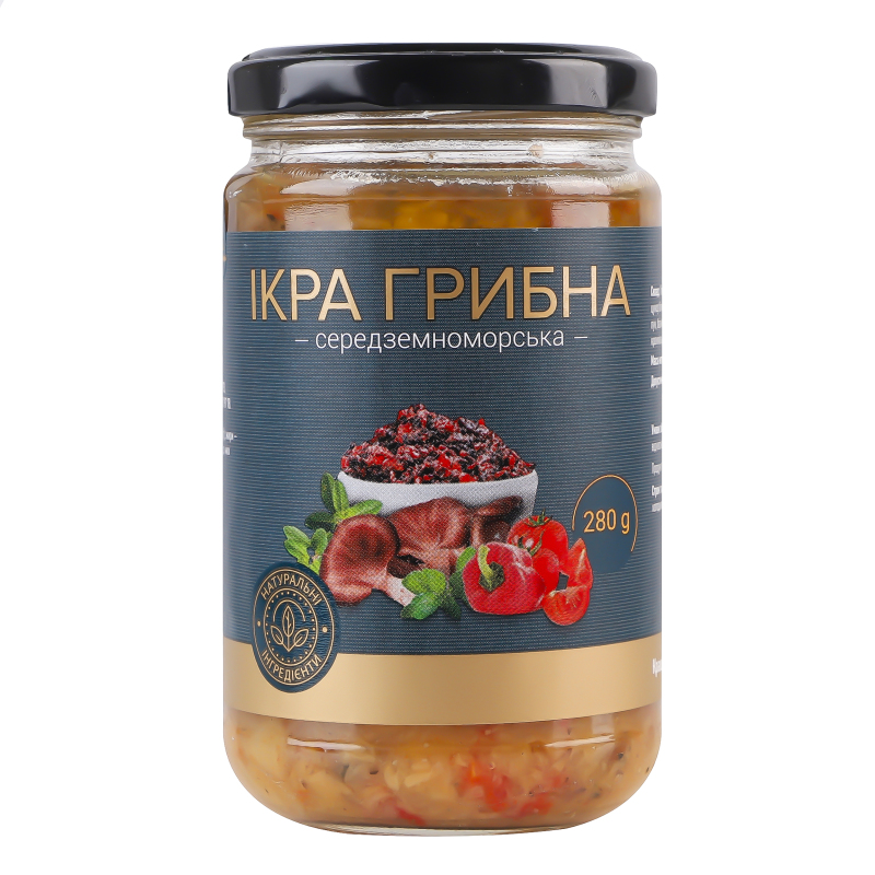 Ікра Duxel 280г Грибна Середземноморська