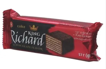 Торт ХБФ 57г King Richard Шоколад