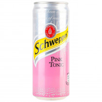 Напій Schweppes 0,33л Pink Tonic ж/б