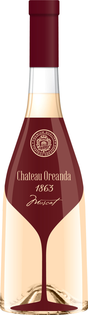 Вино Chateau Oreanda 0,75лМускатБ/нс12%