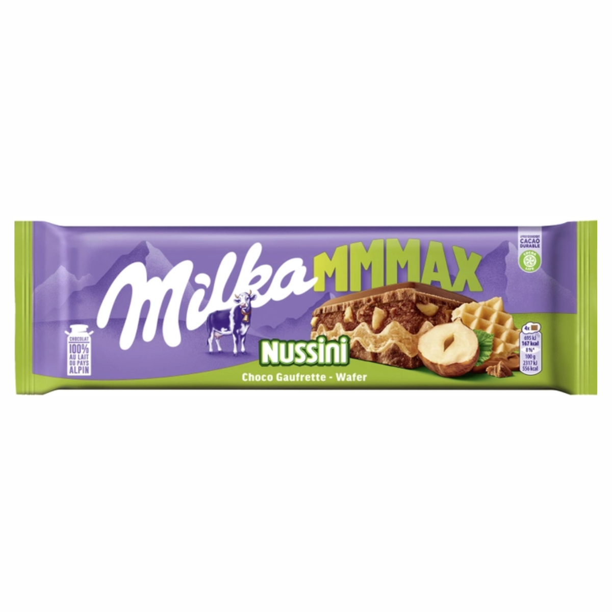 Шоколад Milka 270г Nussini з гор паст