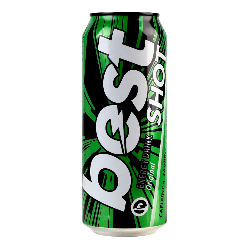 Напій енергетичний Best Shot 0,5л ж/б