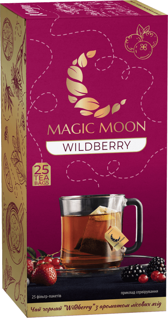 Чай Magic Moon 40г Малина