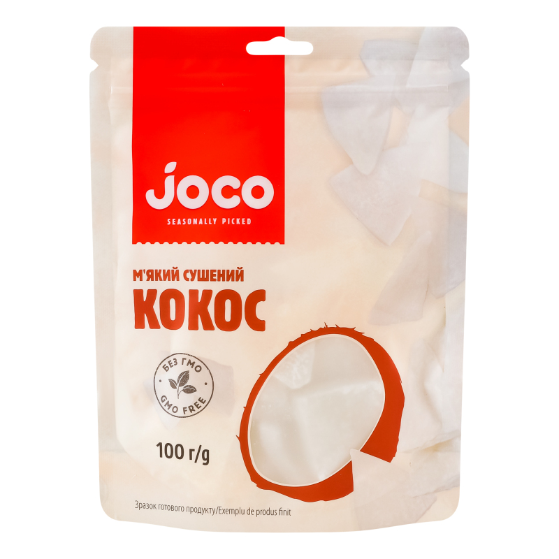 Сухофрукти Joco 100г Кокос Сушений