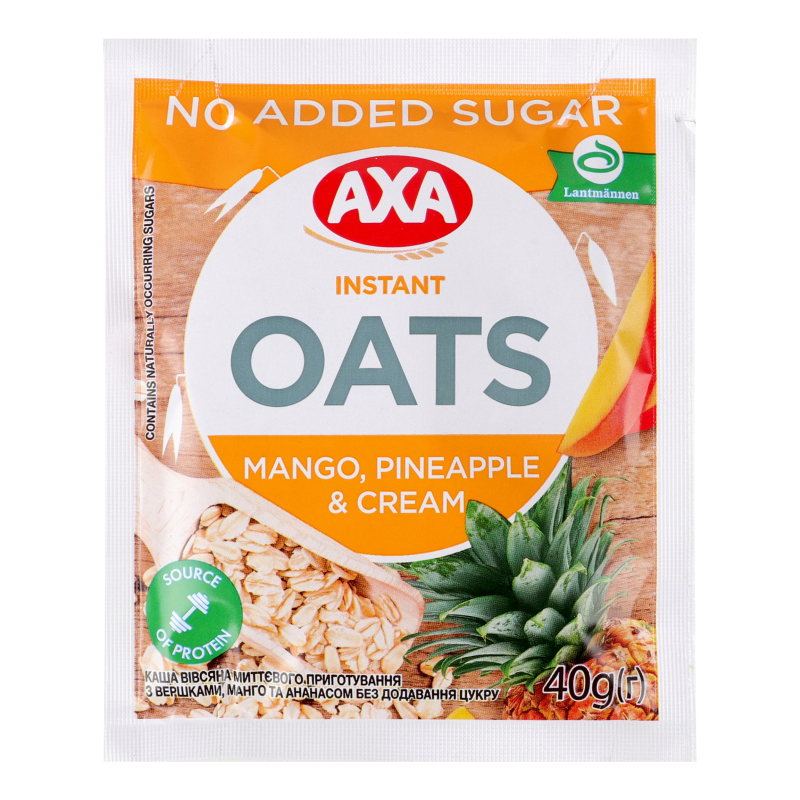 Каша АХА 40г Вівсяна Манго та Ананас