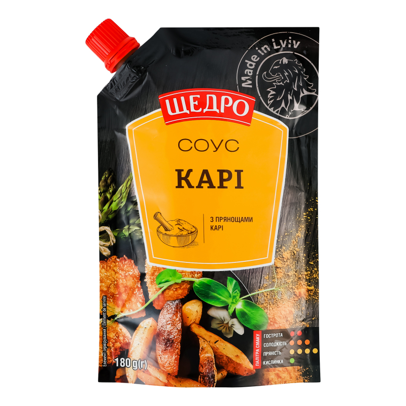 Соус Щедро 180г Карі