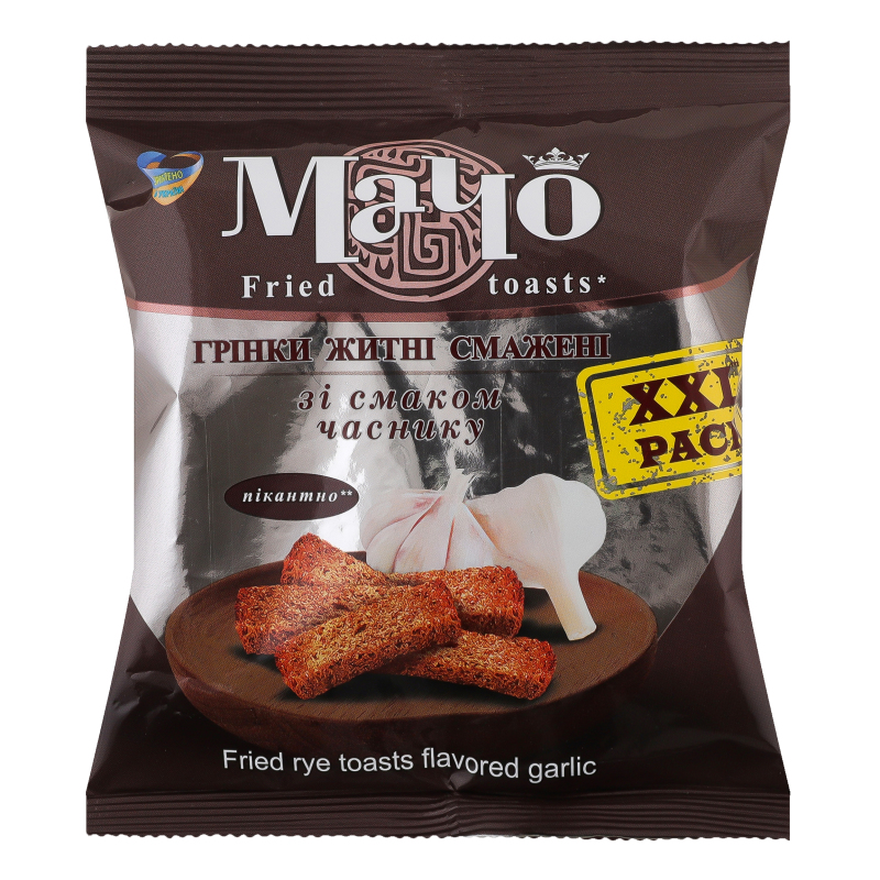 Грінки Мачо 110г Часник