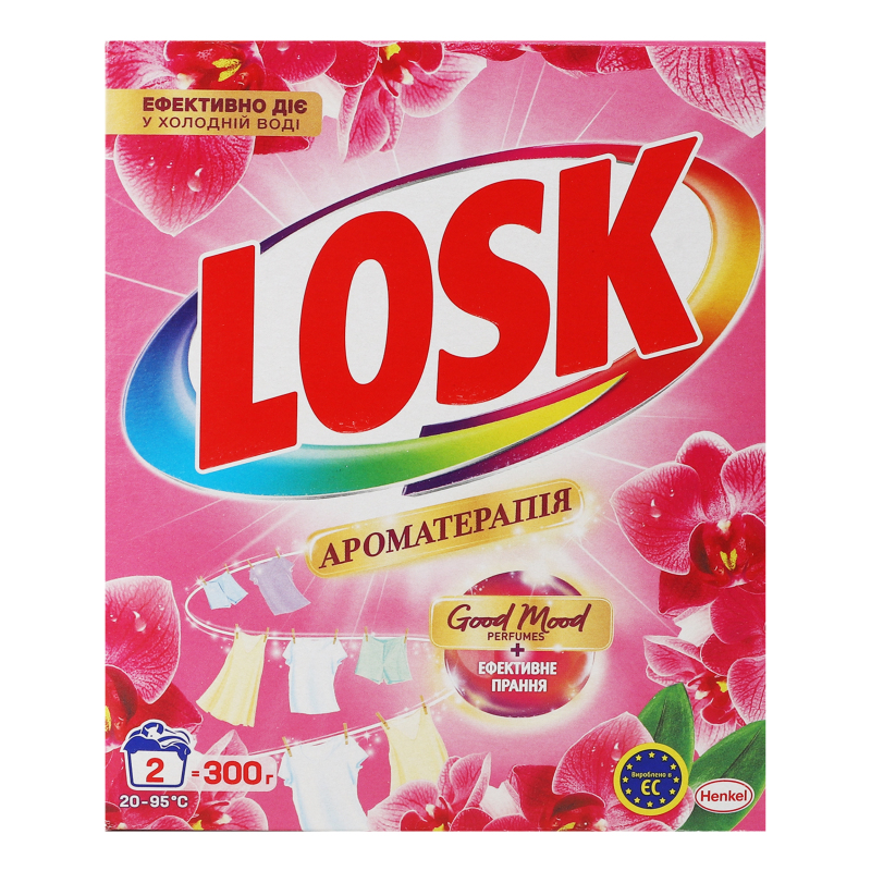 Пр порошок Losk 300г авт Малайзійські кв