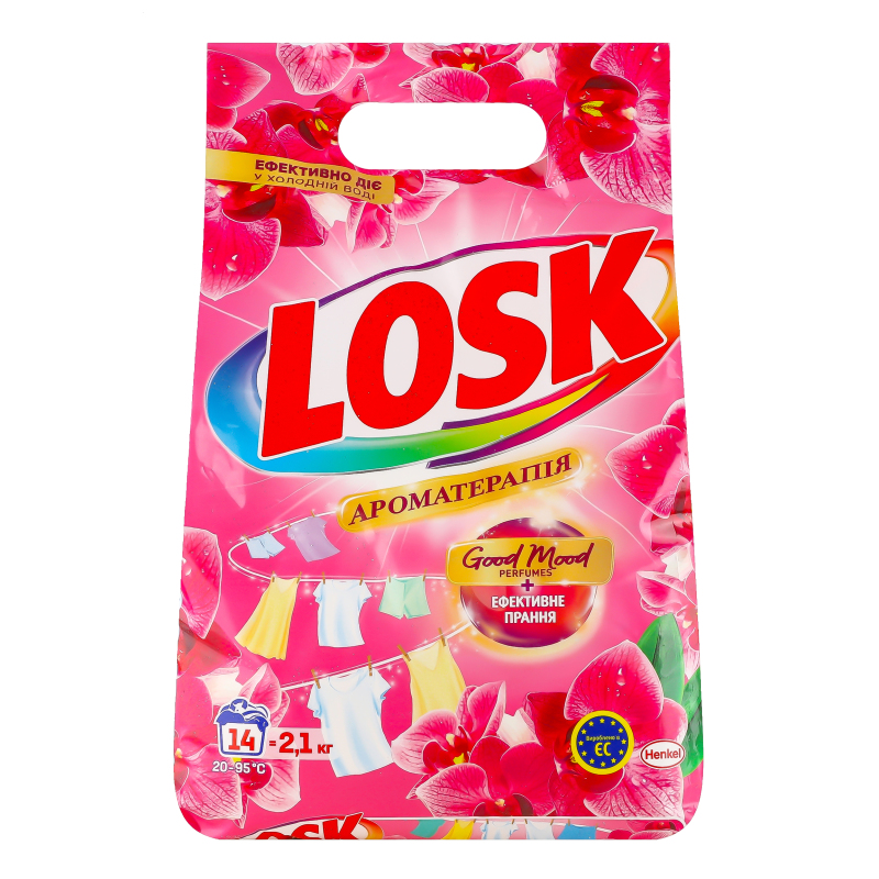 Пр порошок Losk 2,1кг Малазійські квіти