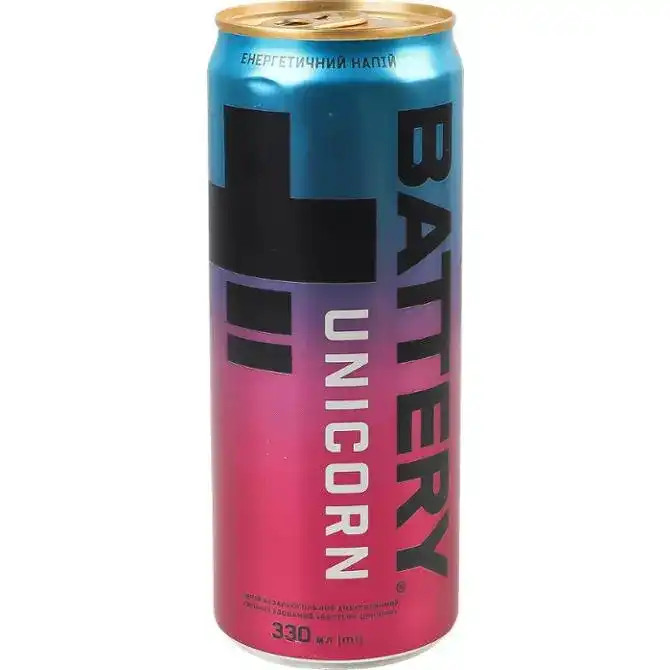 Напій енерг Battery 0,33л Unicorn ж/б