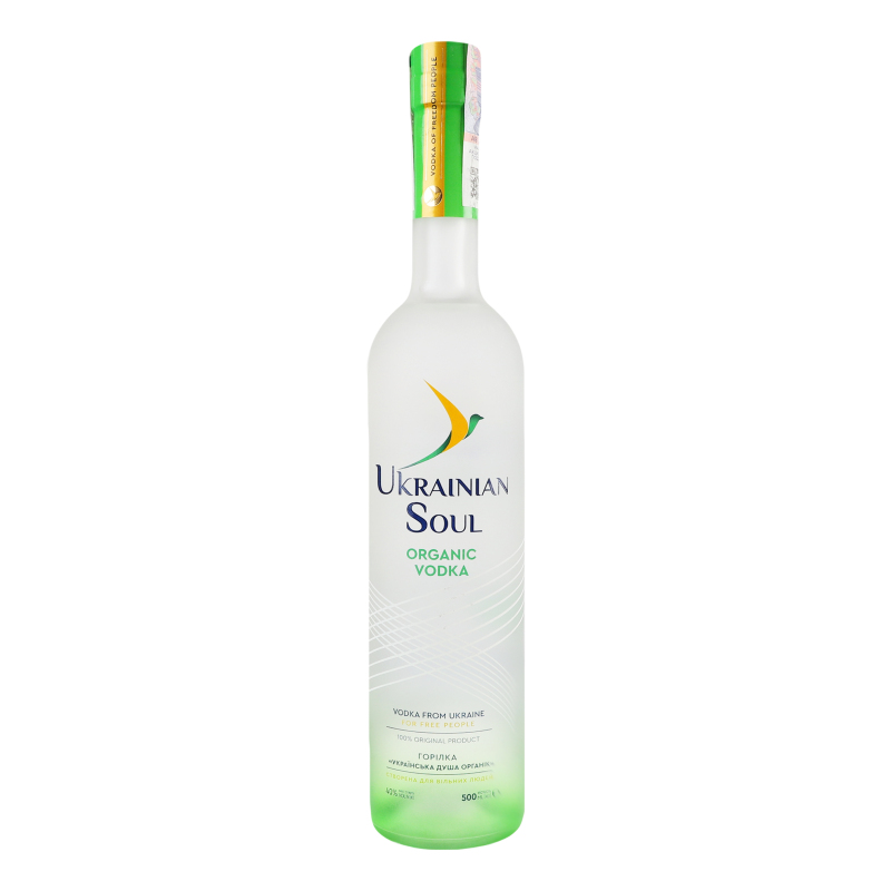 Горілка Ukrainian Soul 0,5л Organic 40%