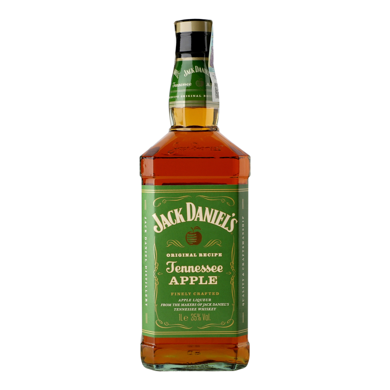 Лікер JackDaniel`s 1лTennesseApple 37,5%