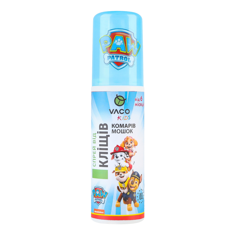 Спрей VACO KIDS 80мл від комарів кліщів