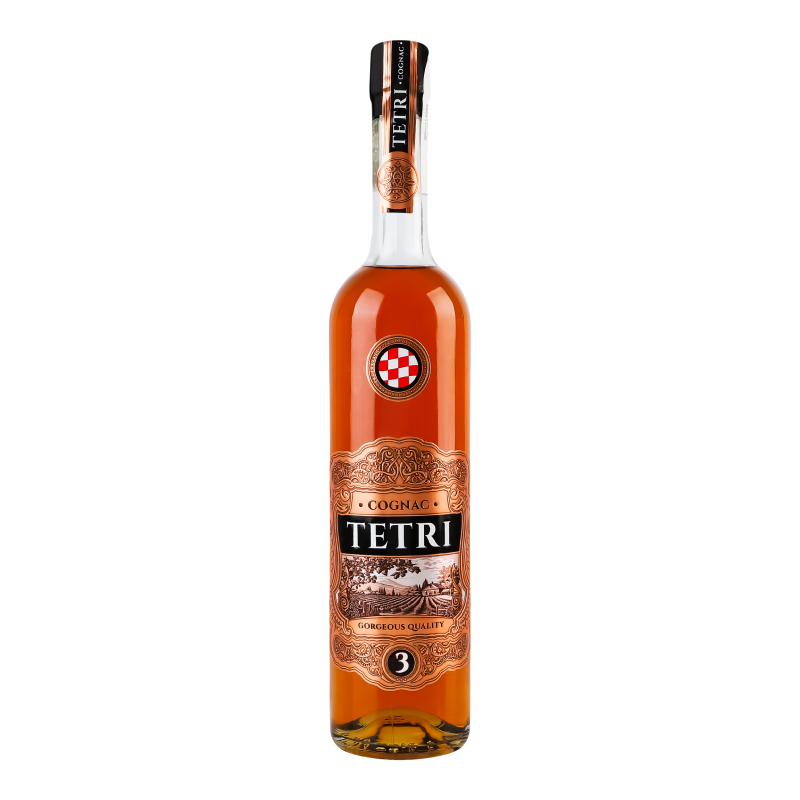 Коньяк Tetri 0,5л 3* 40%
