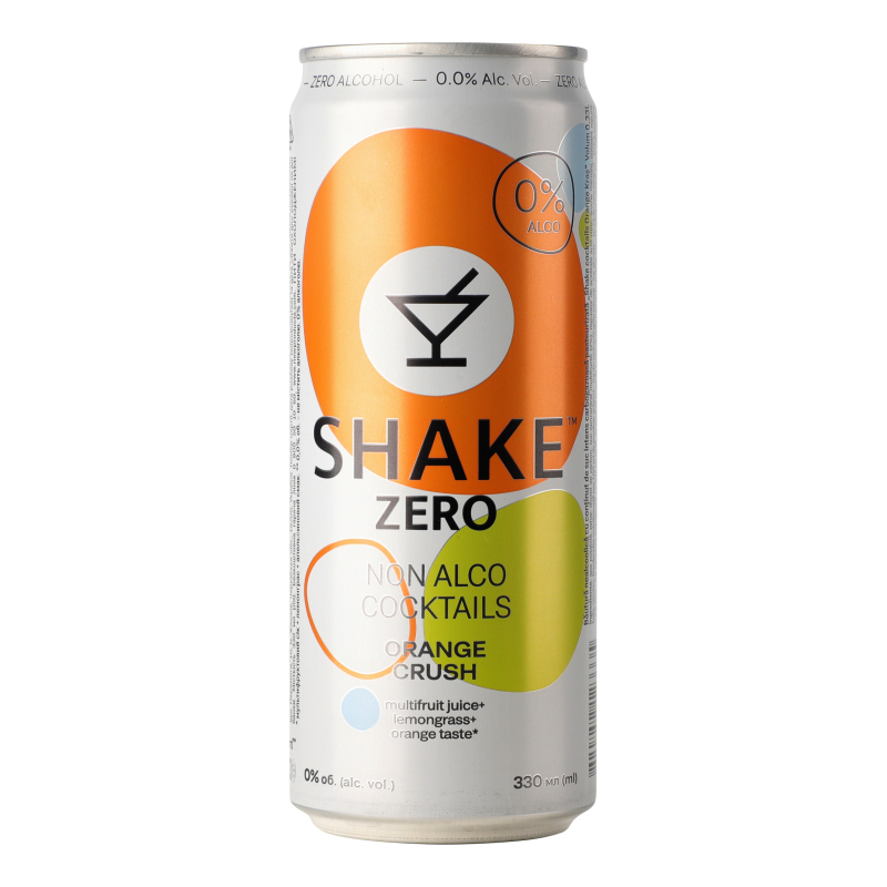 Напій б/а Шейк 0,33л Orange Crush