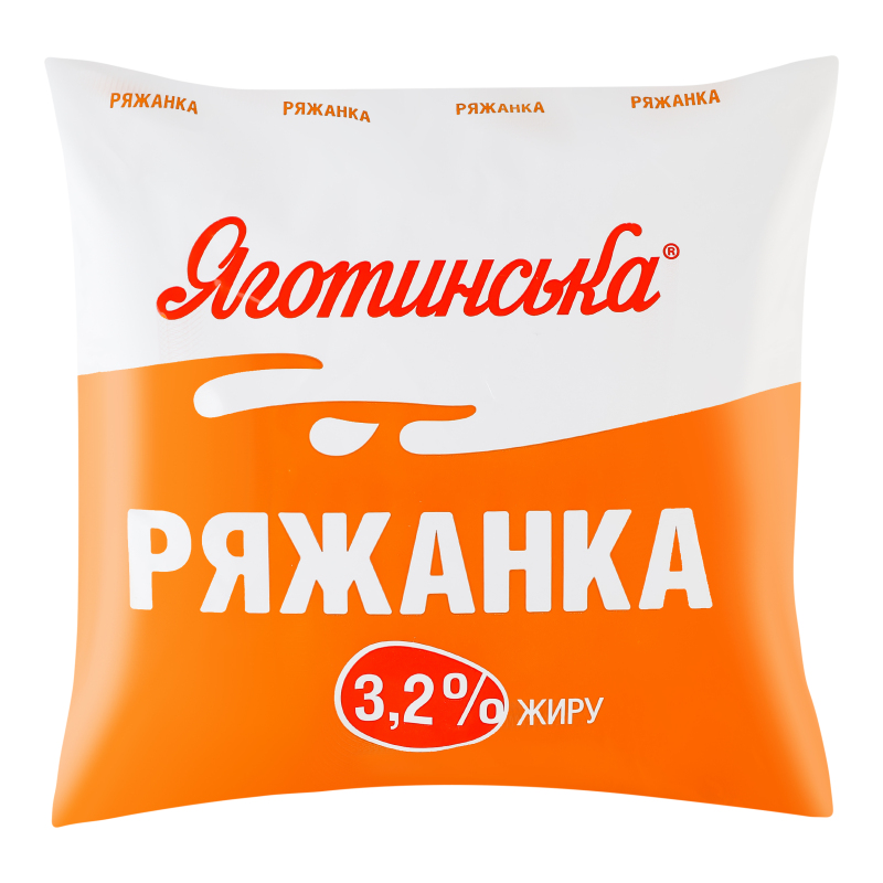 Ряжанка Яготинське 3,2% 400г пл