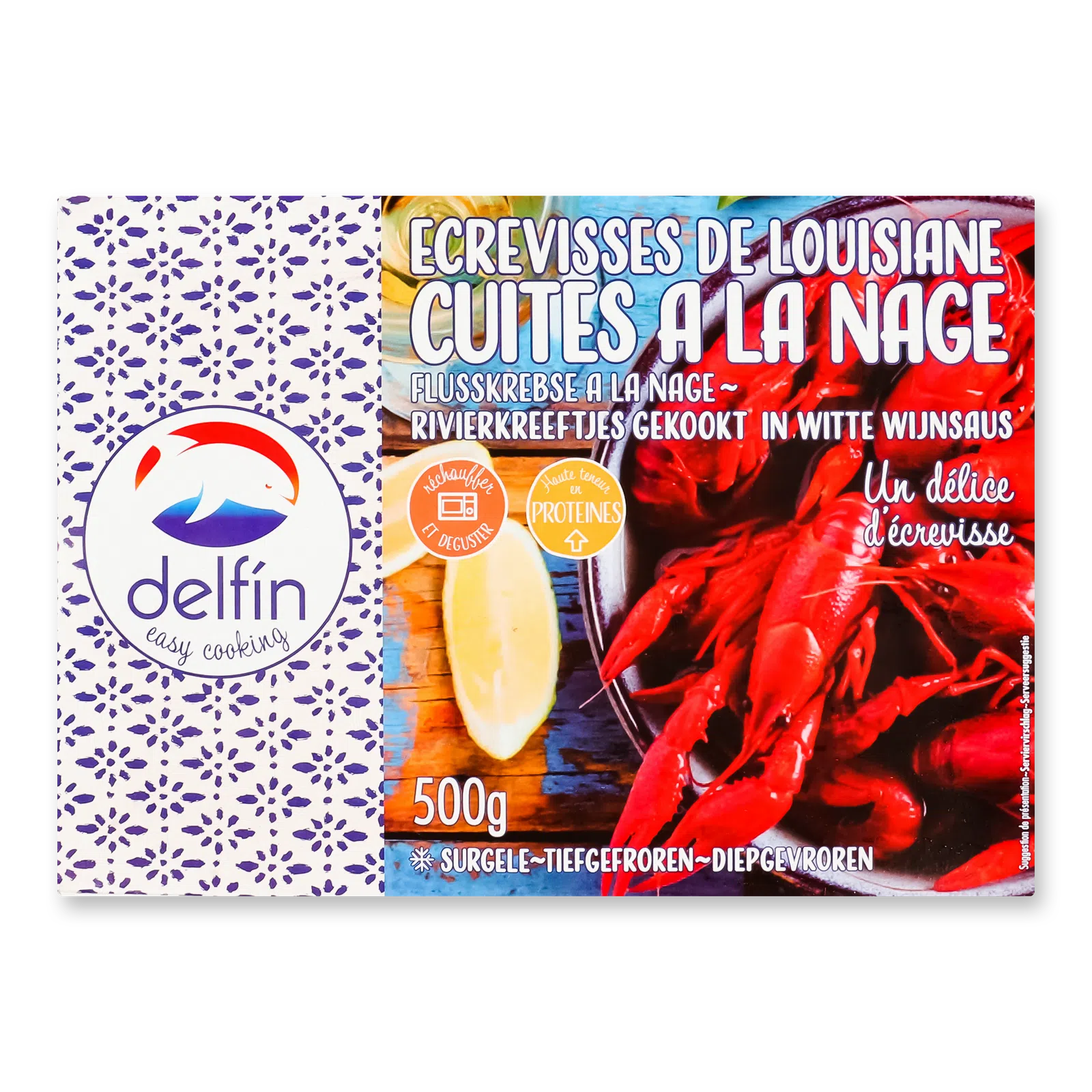 Морепродукти Delfin 500г Вар раки у вині