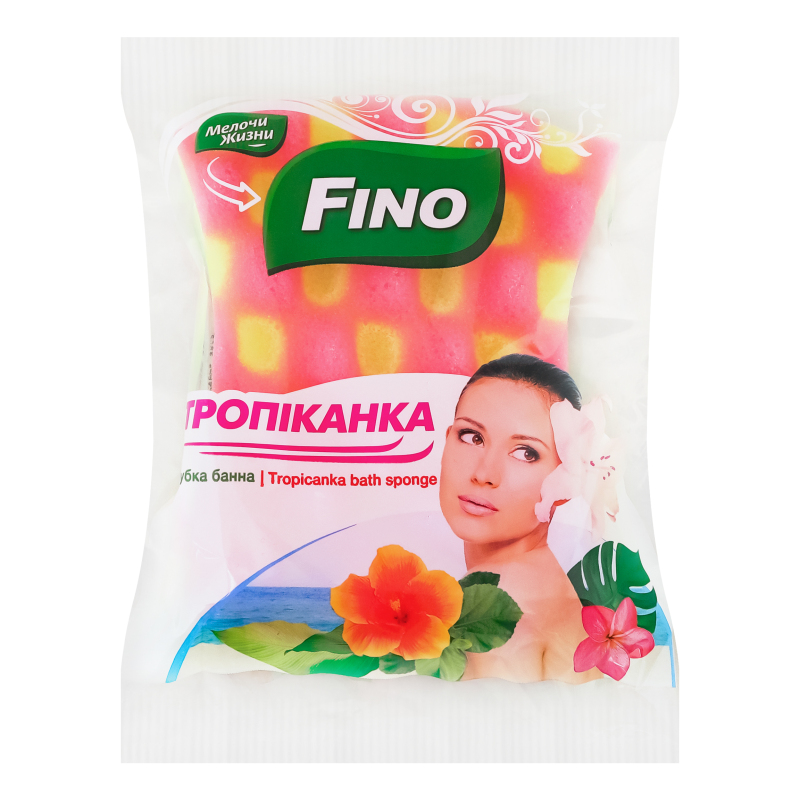 Губка FINO Тропікана банна