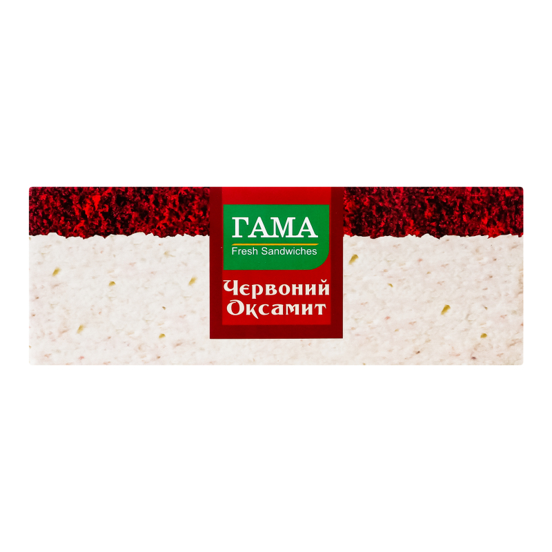 Торт ГамаБЦ 1кг Червоний Оксамит