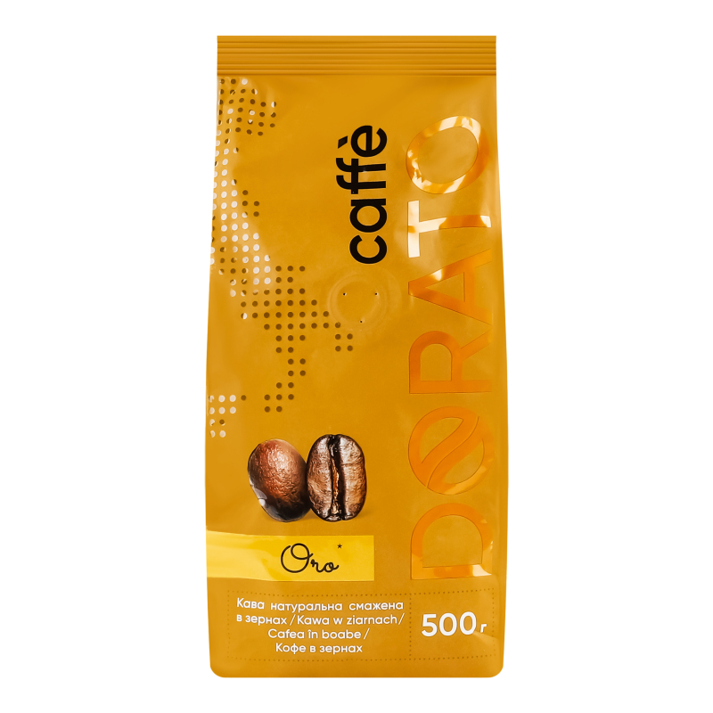 Кава Dorato 500г Oro зерна