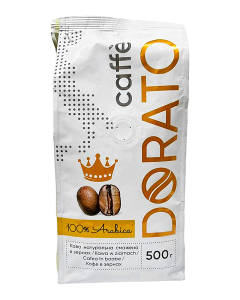 Кава Dorato 500г 100% Arabica зерна