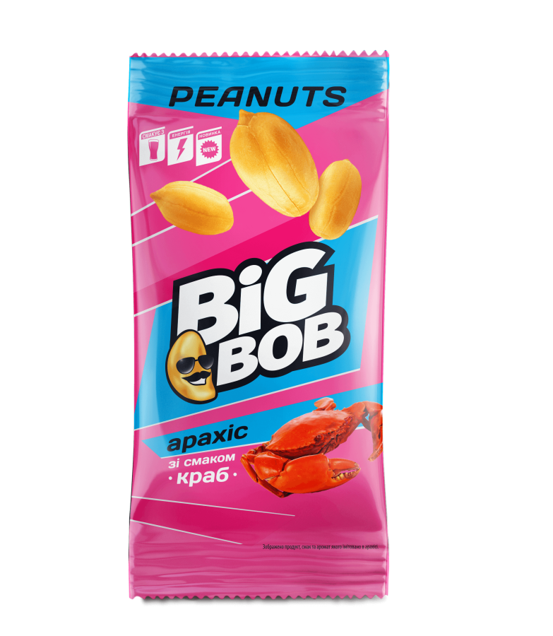 Арахіс BIG BOB 60г Краб