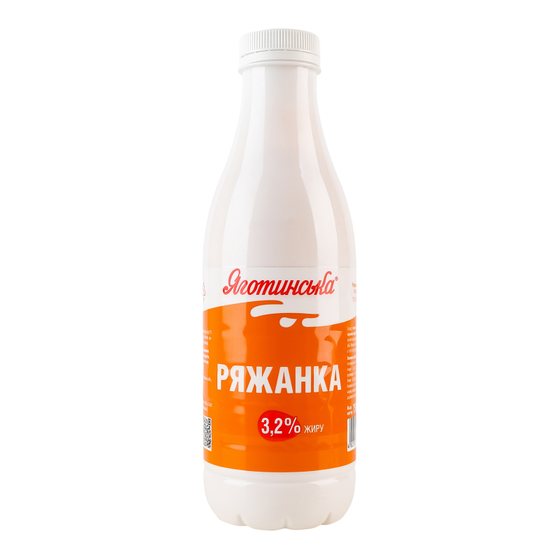 Ряжанка Яготинське 3,2% 750г пл
