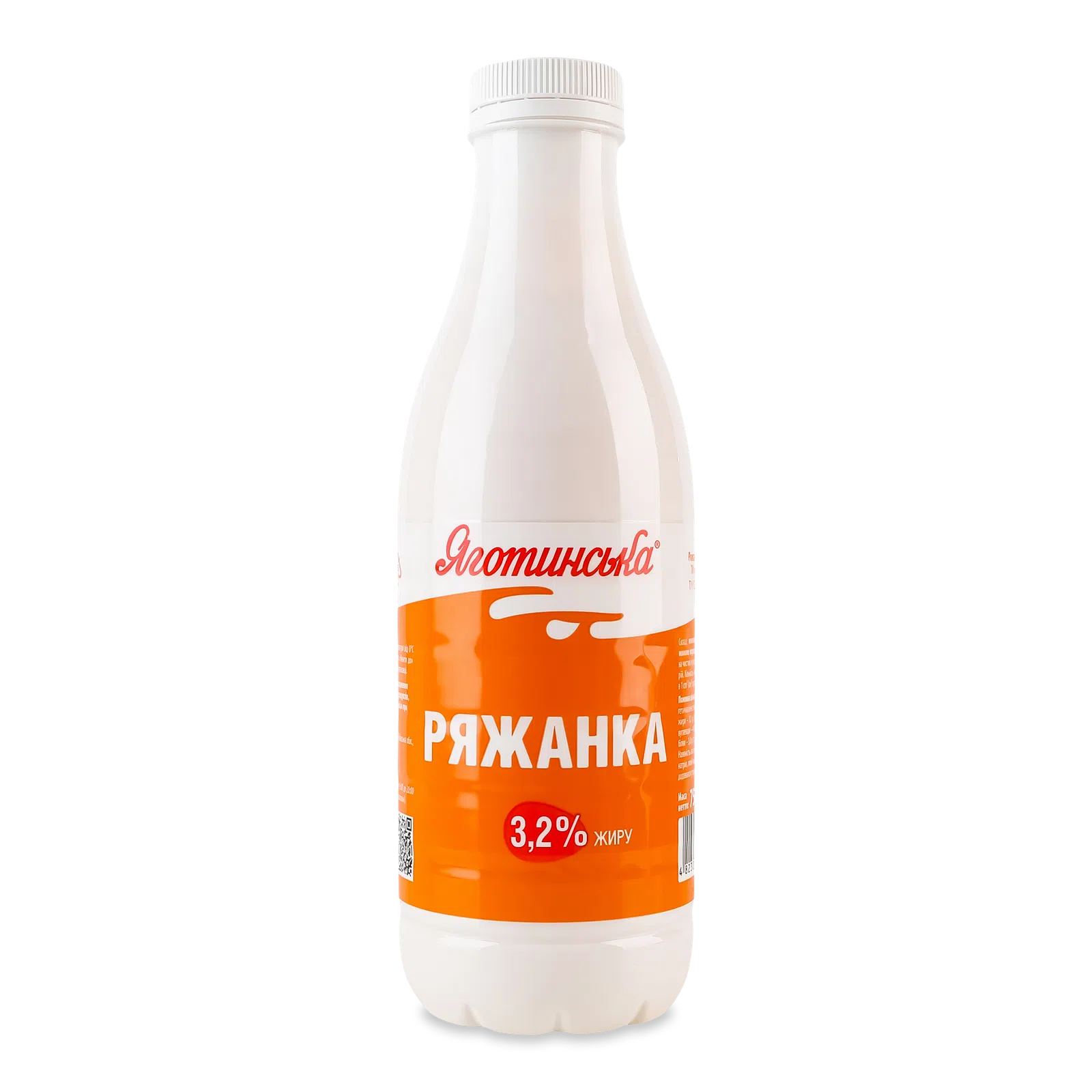 Ряжанка Яготинське 3,2% 750г пл