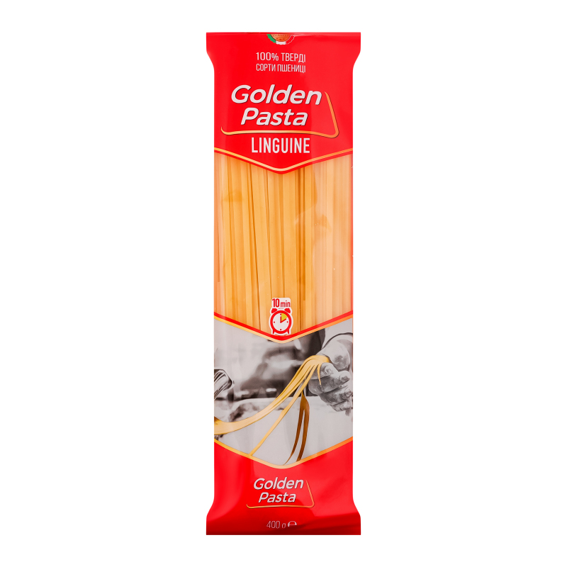Макарони Golden Pasta 400г Локшина довга