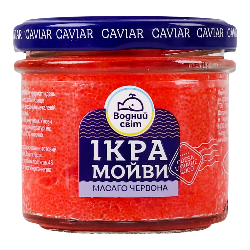 Ікра Водний Світ 100г Мойви масаго черв