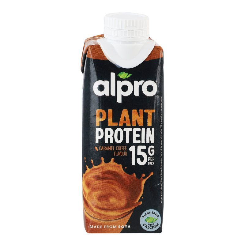 Напій Alpro 250мл Соєвий карамель-кава
