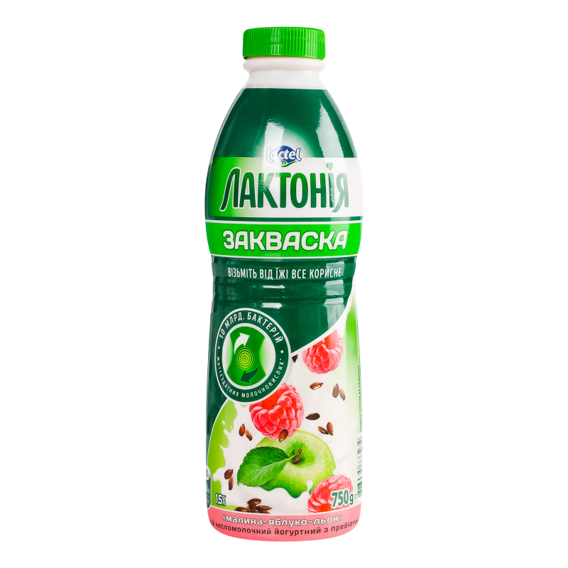 Закваска Лактонія 1,5% 750МалЯблЛьон