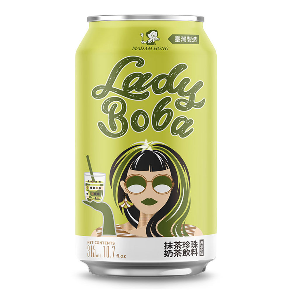 Напій Madam Hong 315млLady Boba Матча