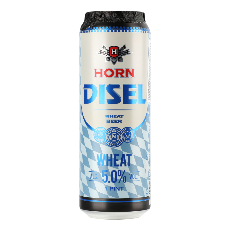 Пиво Horn Disel 0,568л Пшеничне 5% ж/б