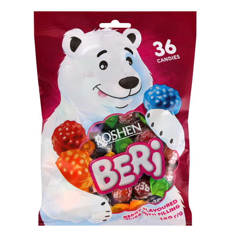 Карамель ROSHEN 180г Beri