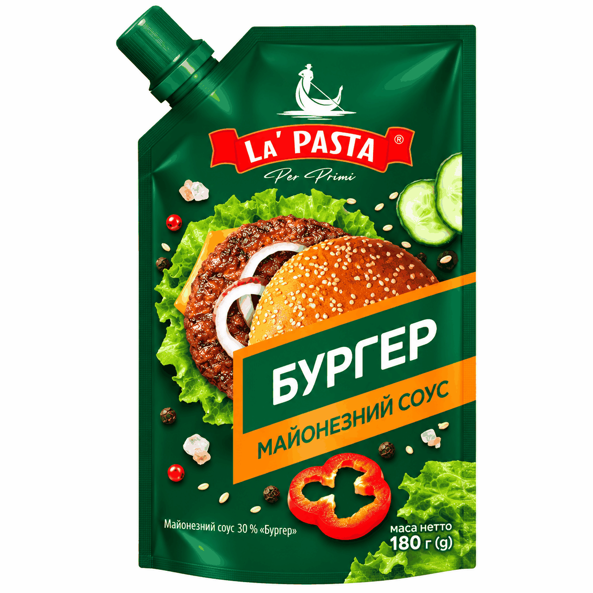 Майон соус La Pasta180г 30% Бургер