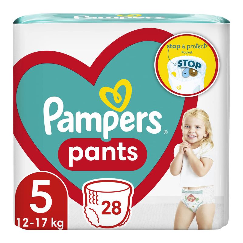 Підгузник-трусики Pampers28шт PantJunior