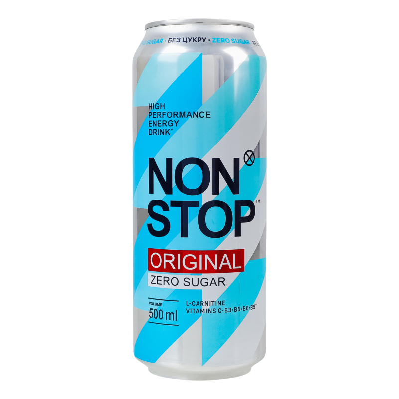 Напій б/а Нон Стоп 500мл Orig Zero Sugar