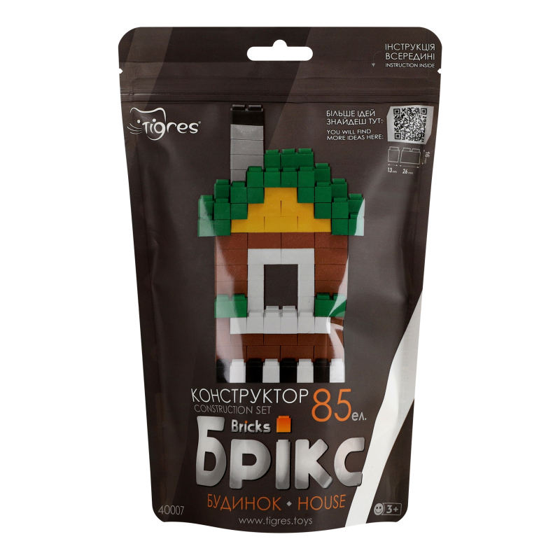 Конструктор Тигрес Брікс Будинок 85ел