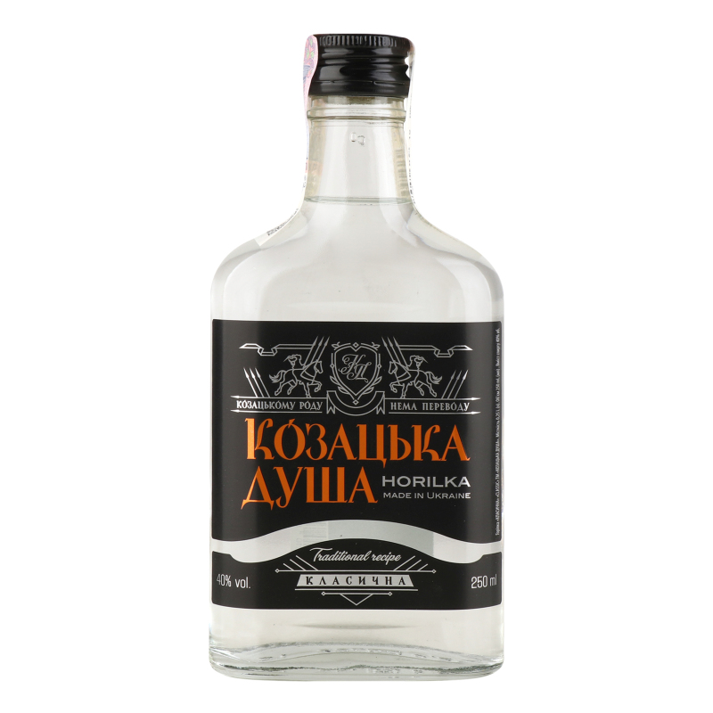 Горілка Козацька Душа 0,25л Класична 40%