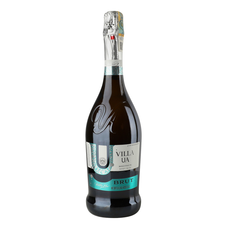 ВиноІгристе Villa UA 0,75л біл брют13,5%
