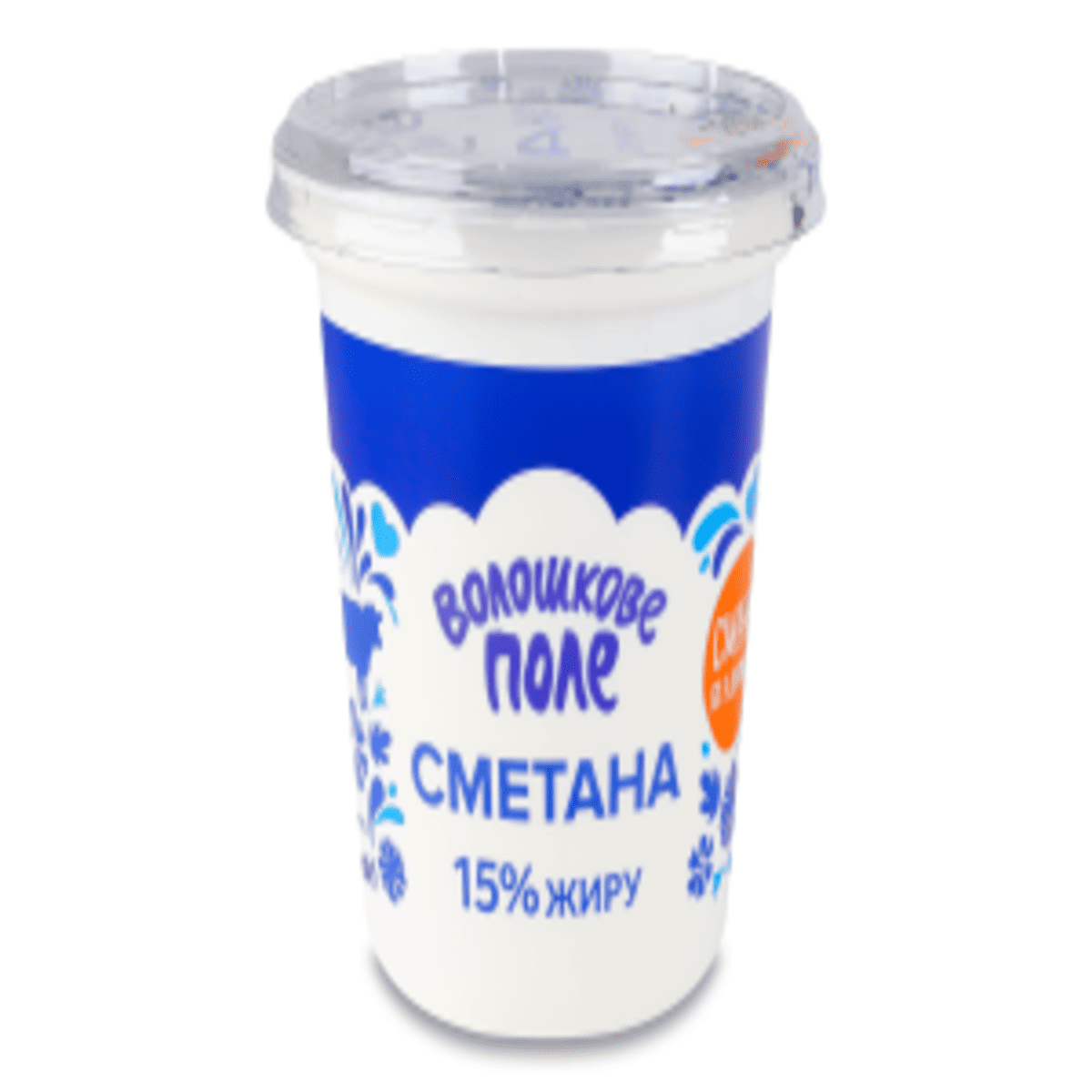 Сметана Волошкове Поле 15% 300г ст