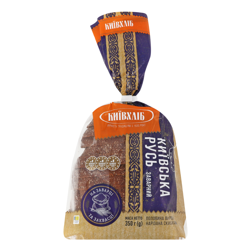 Хліб КиївХліб 350г Київська Русь пол нар