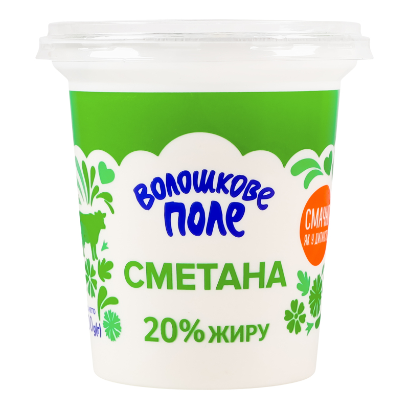 Сметана Волошкове Поле 20% 300г ст
