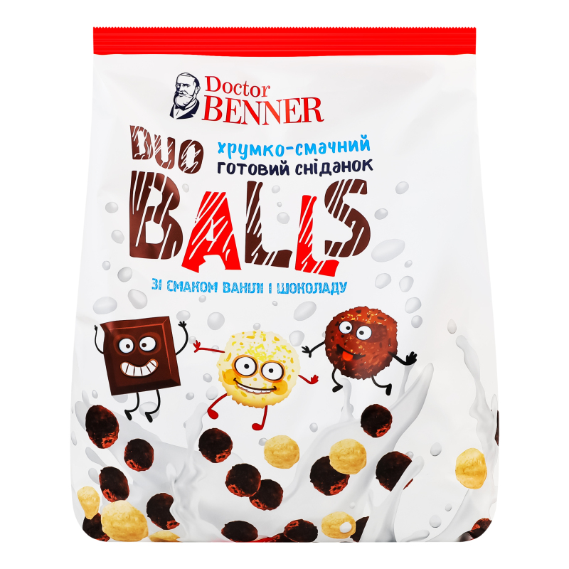 Сух снідан Doctor Benner 400гДуо Ван Шок