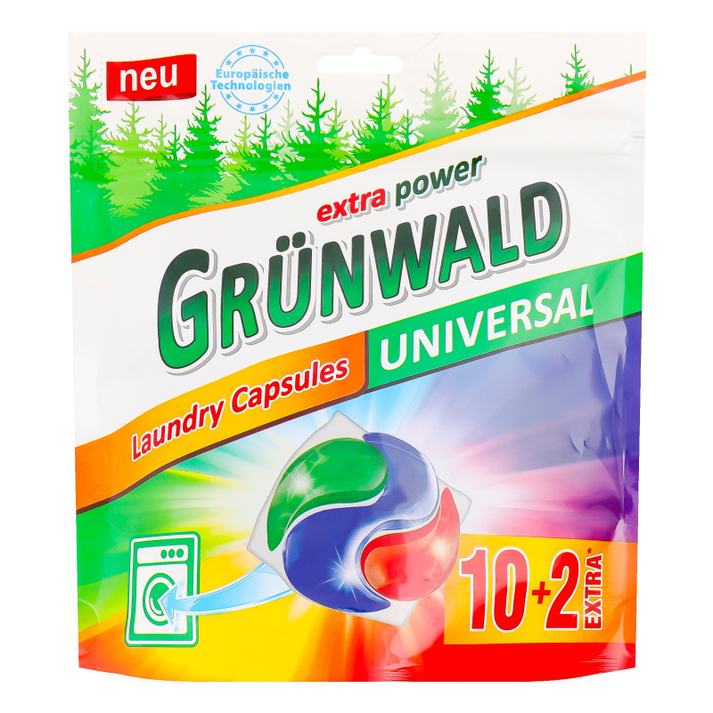 Капсули для прання Grunwald 12шт Гірс св