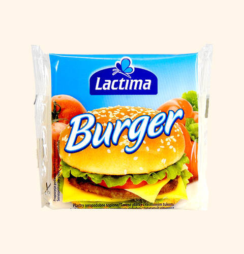 Сир Lactima пл 100г Тост Burger