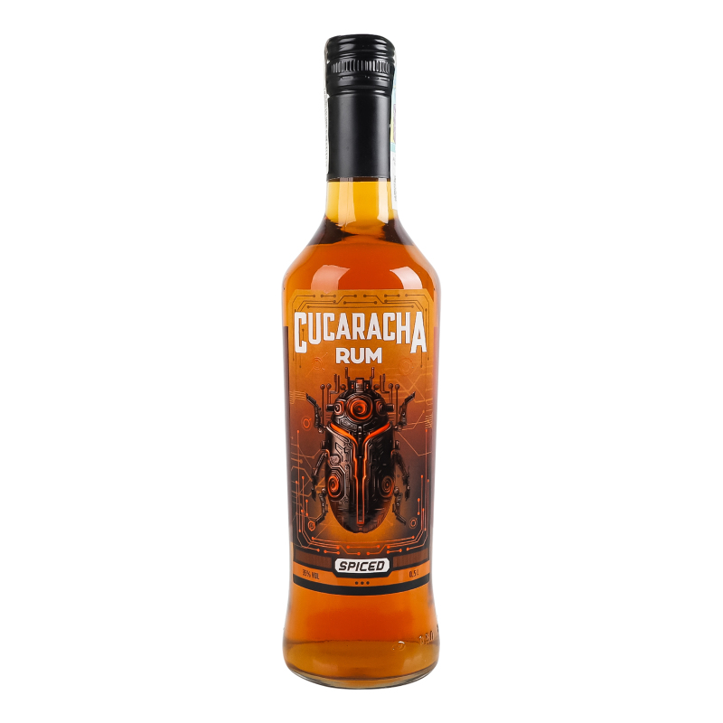 Напій алк Cucaracha0,5л Spiced Gold 35%